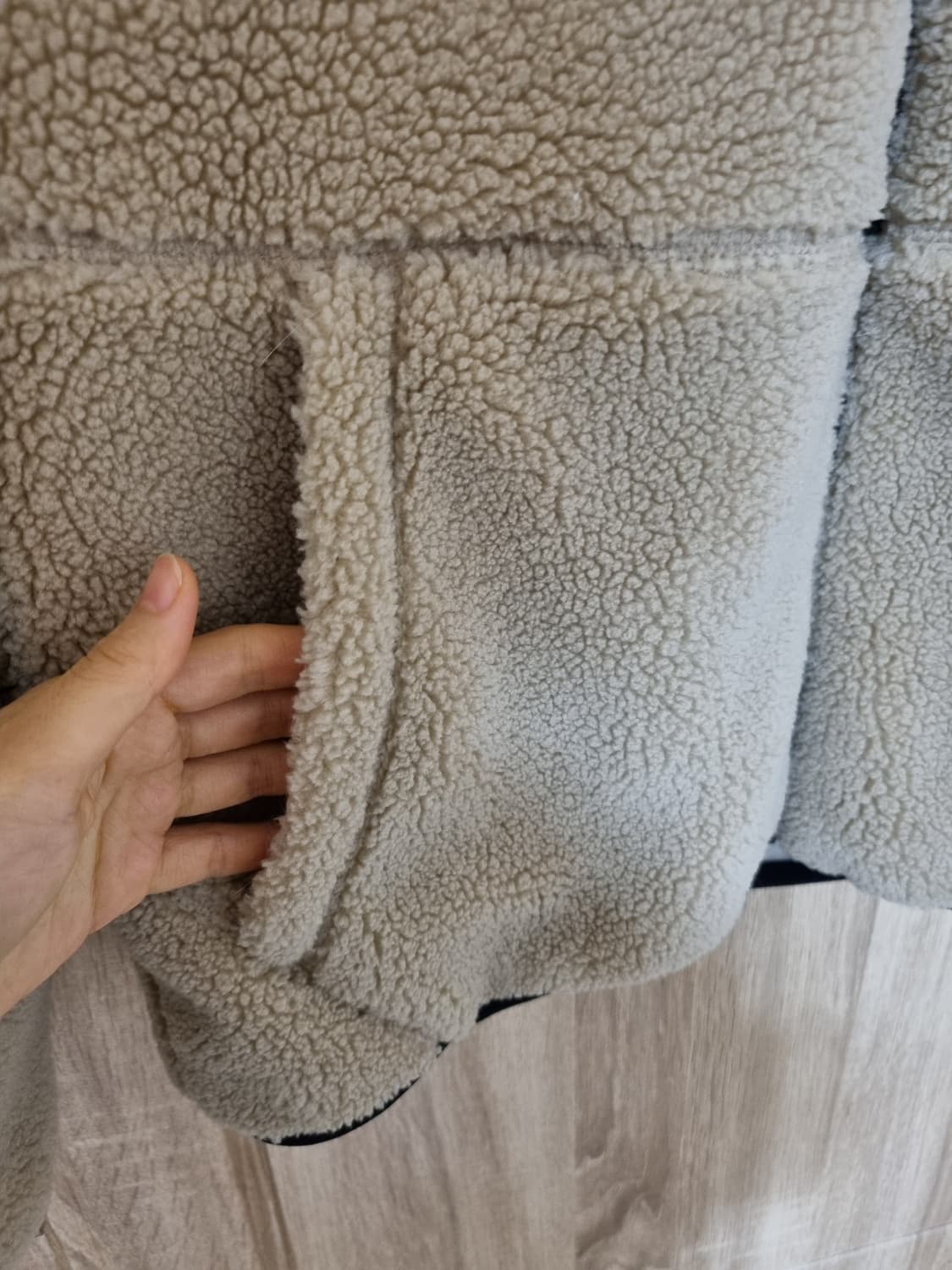 내셔널지오그래픽 뽀글이 후드집업 상품이미지6