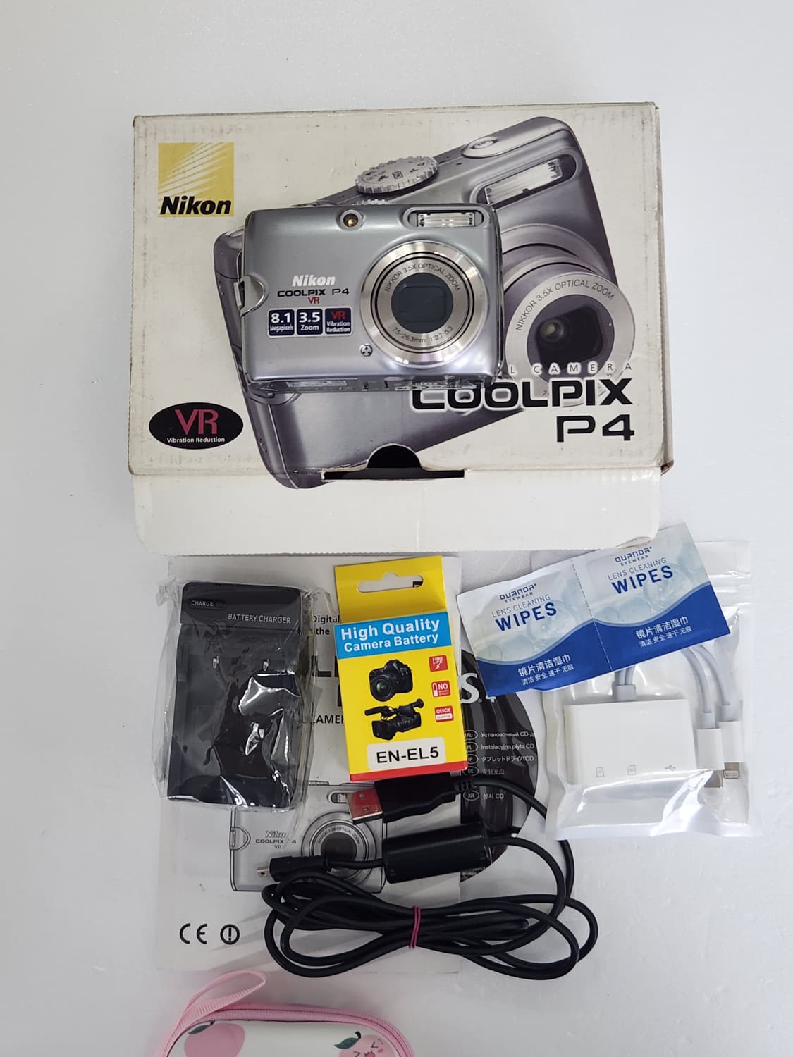 니콘 쿨픽스 p4 한글지원  디카 카메라 빈티지 상품이미지2