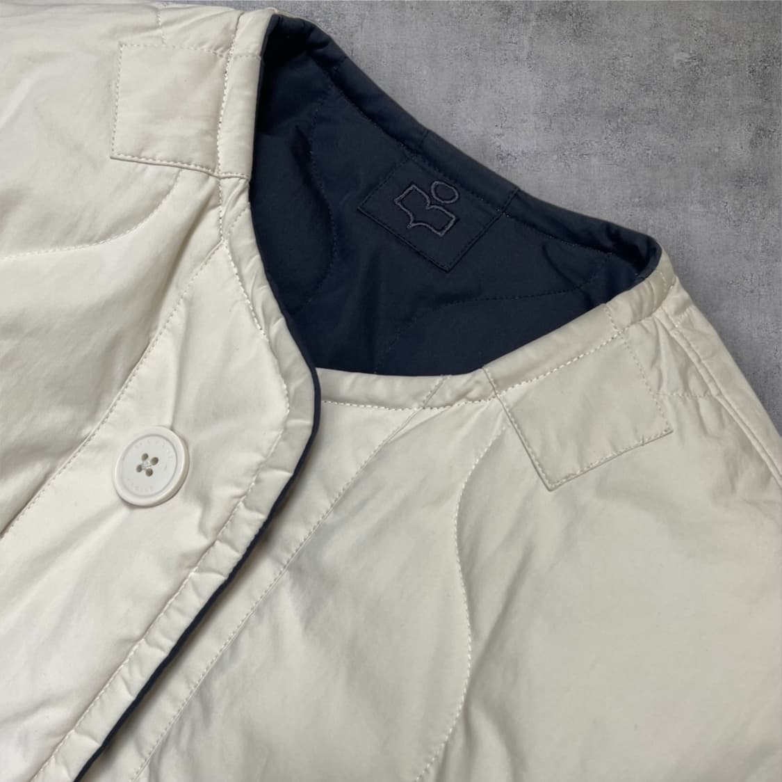 이자벨마랑 에뚜왈 네스메 리버서블 퀼팅 점퍼 34 상품이미지7