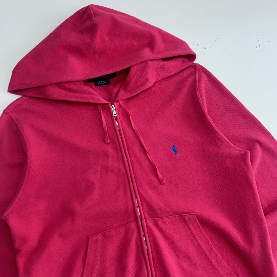 Polo 폴로 블루 포니 핑크 후드집업 상품이미지4
