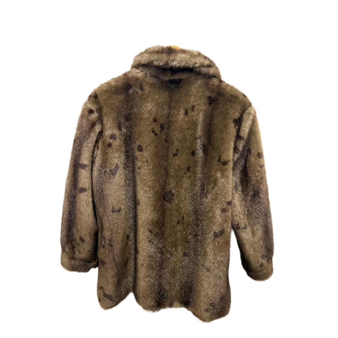 빈티지 브라운 스폿 퍼 코트 상품이미지10