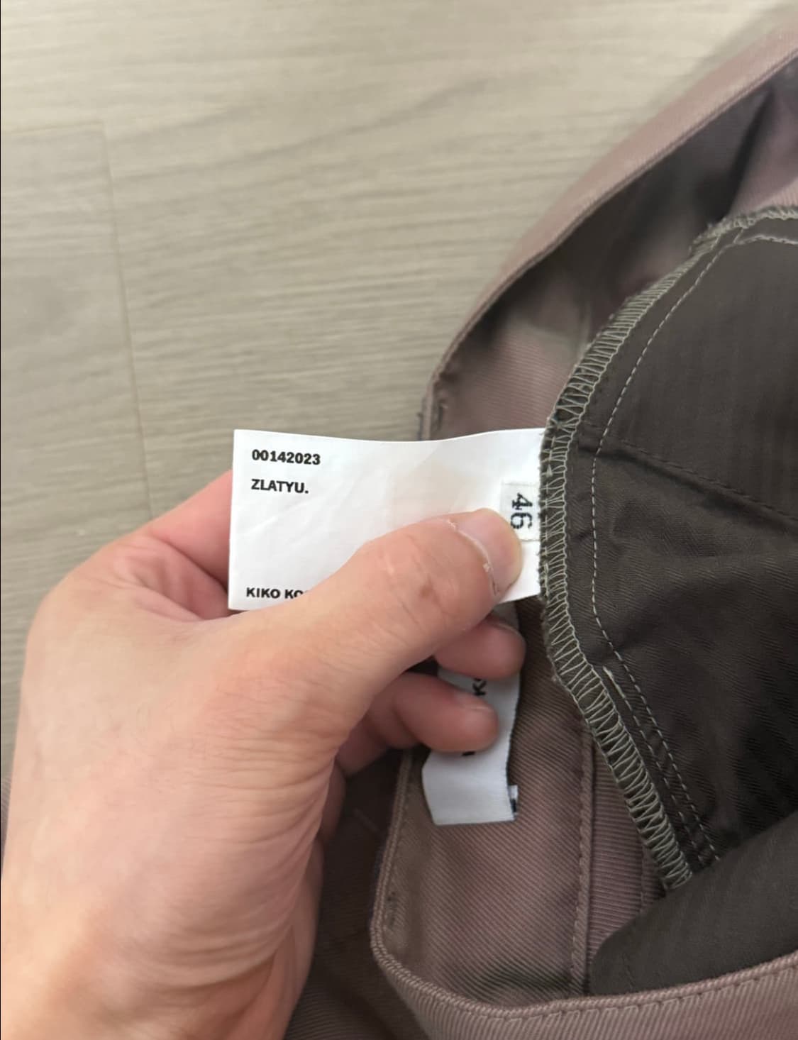 키코코스타디노브 맥나마라 팬츠 브라운 46 상품이미지6