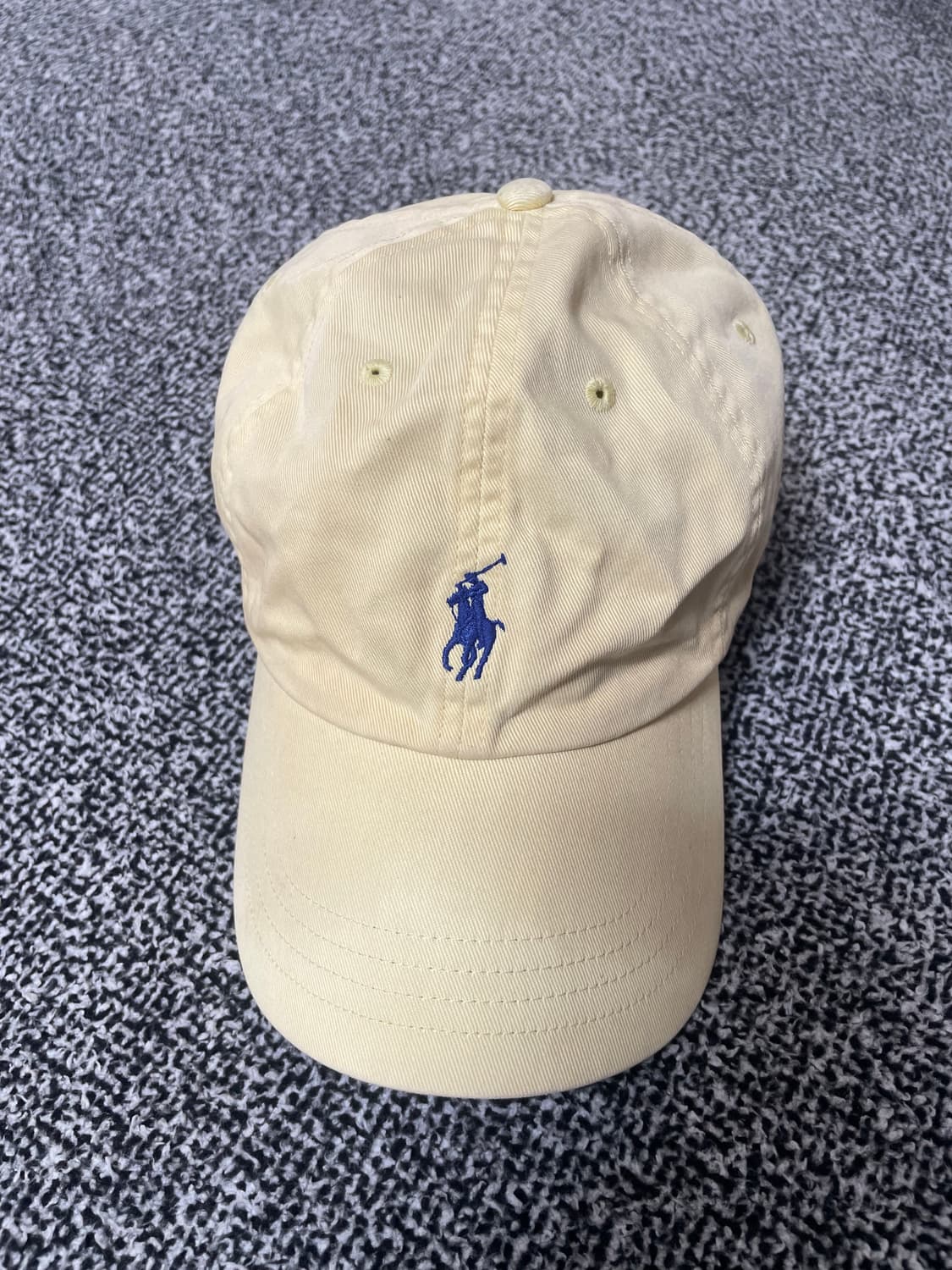 빈티지9. 폴로랄프로렌 옐로우 코튼 치노 볼캡 상품이미지3