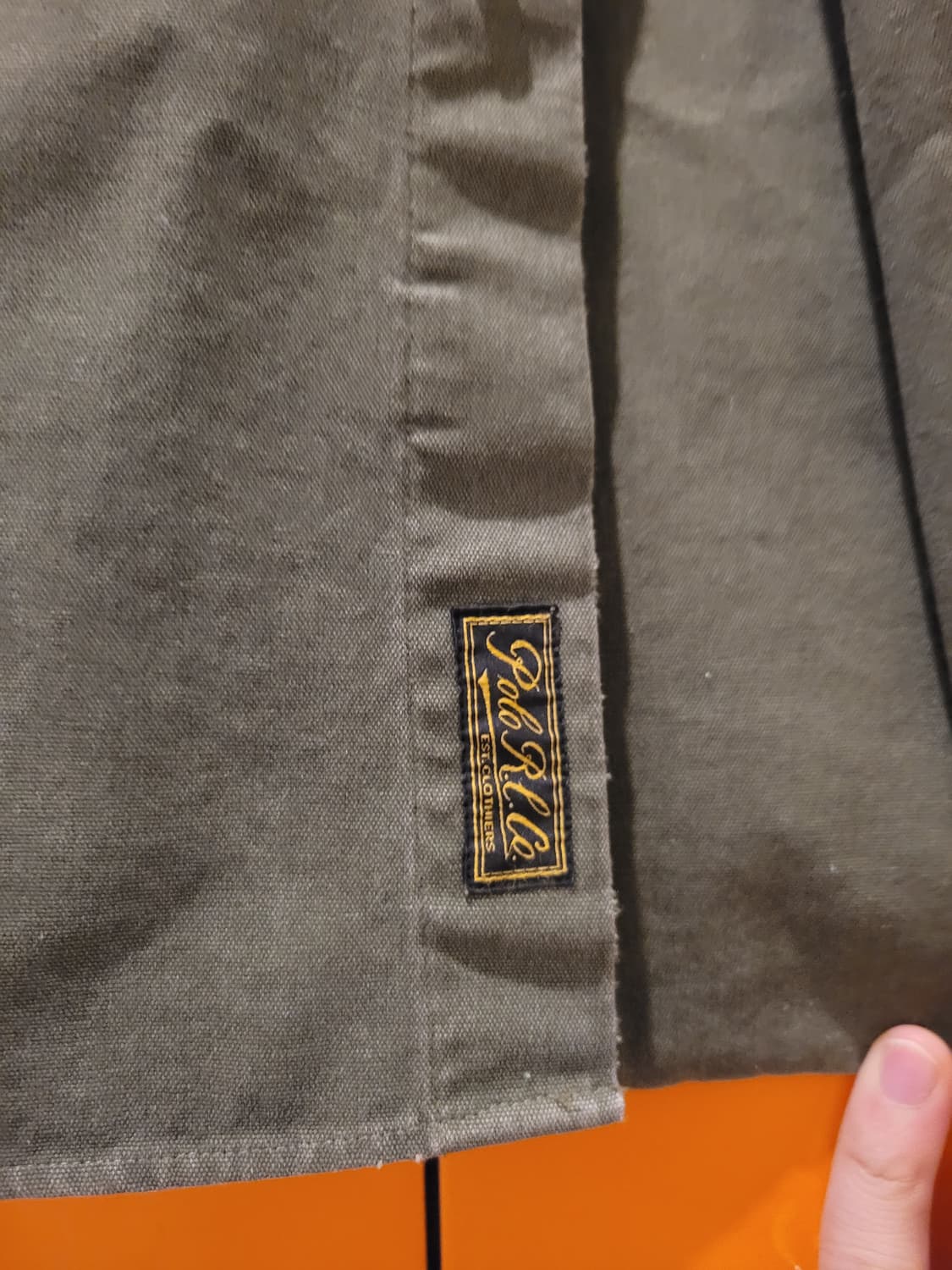 폴로 랄프로렌 모터 사이클 아카이브 워크셔츠 상품이미지5