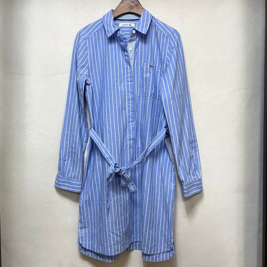라코스테 블루 스트라이프 원피스 상품이미지1