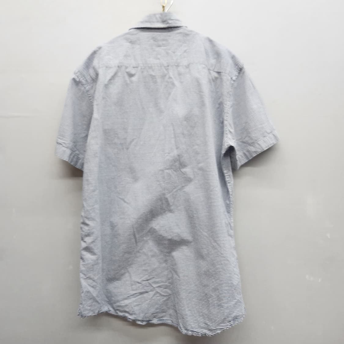 헤지스 로고 원포켓 스트라이프 반팔셔츠 95(M) 상품이미지4