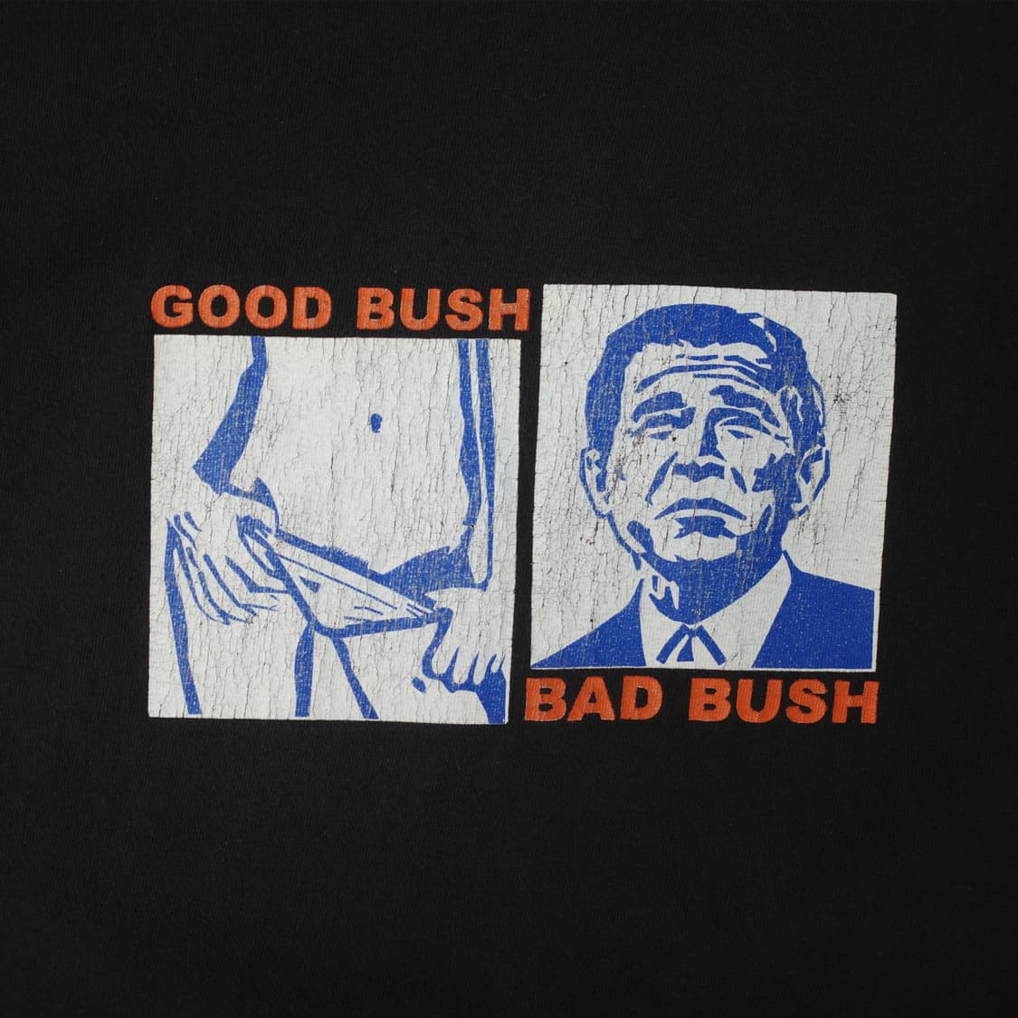 1990's "Good Bush Bad Bush" T-shirt 상품이미지3