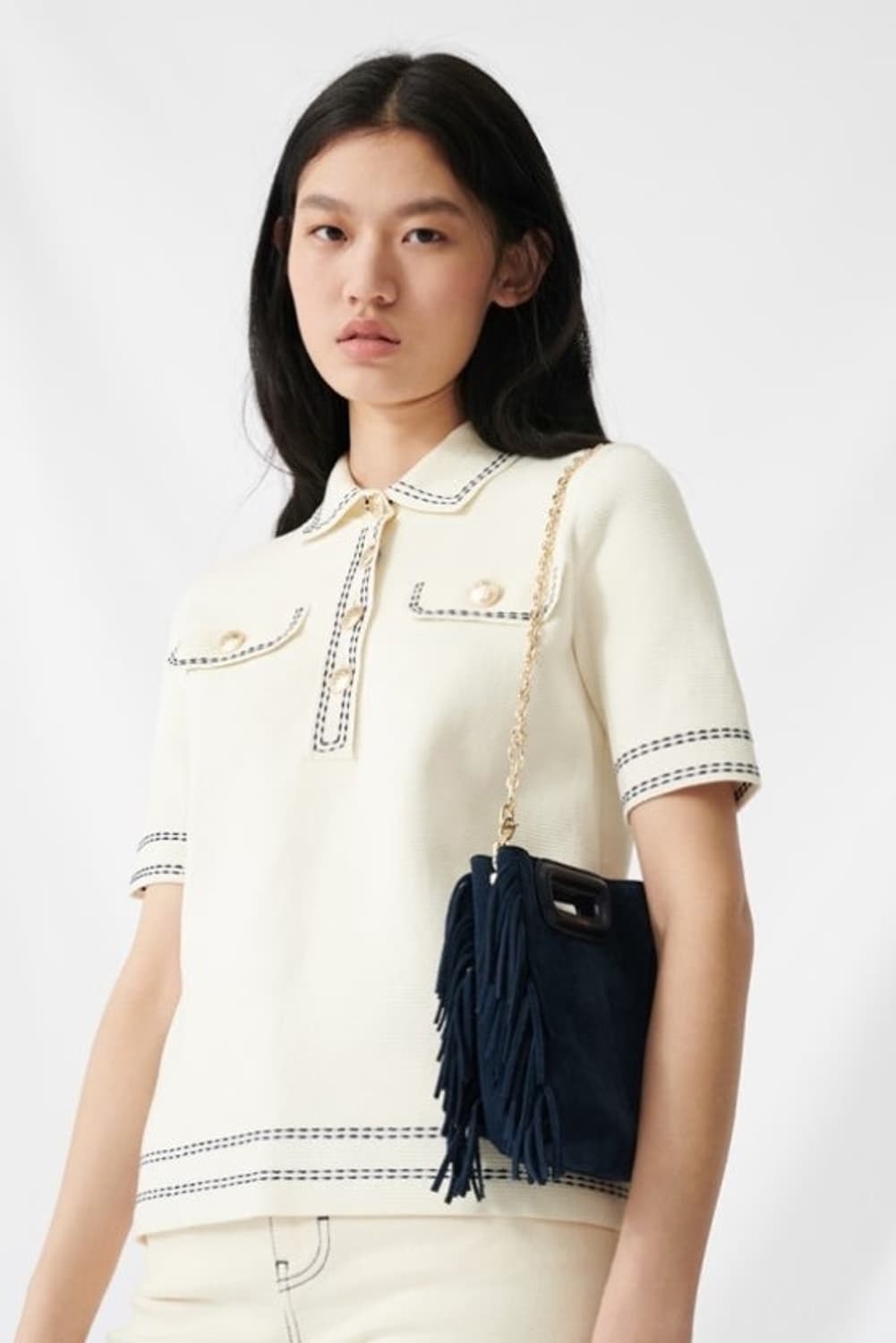 Maje 마쥬 나연 스티치 니트 셋업 상품이미지4