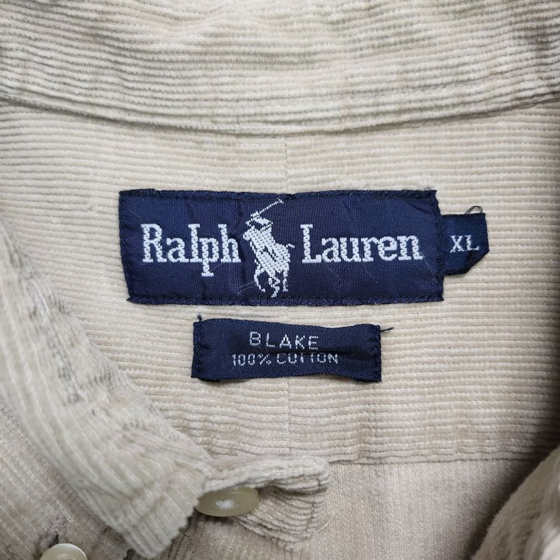 RALPH LAUREN 코듀로이 셔츠  XL 상품이미지5