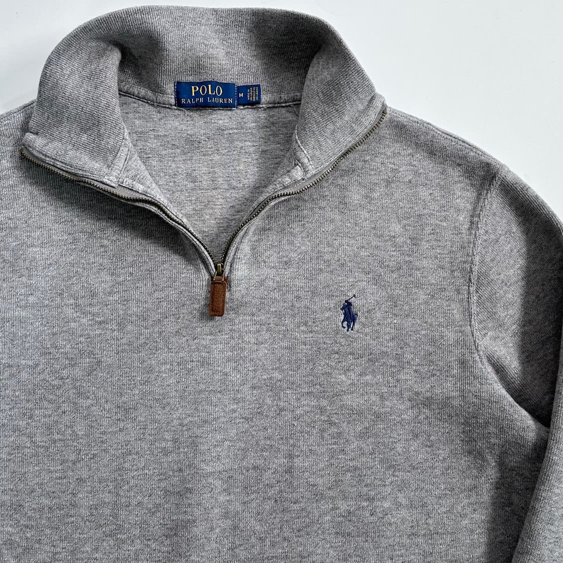 폴로 랄프로렌 그레이 반집업 상품이미지3