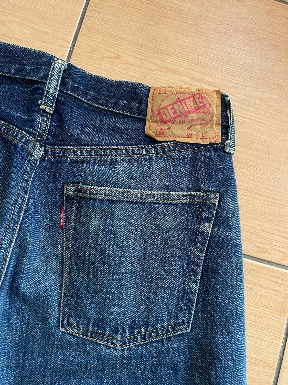 Denime 드님 셀비지 데님팬츠 30in 상품이미지6