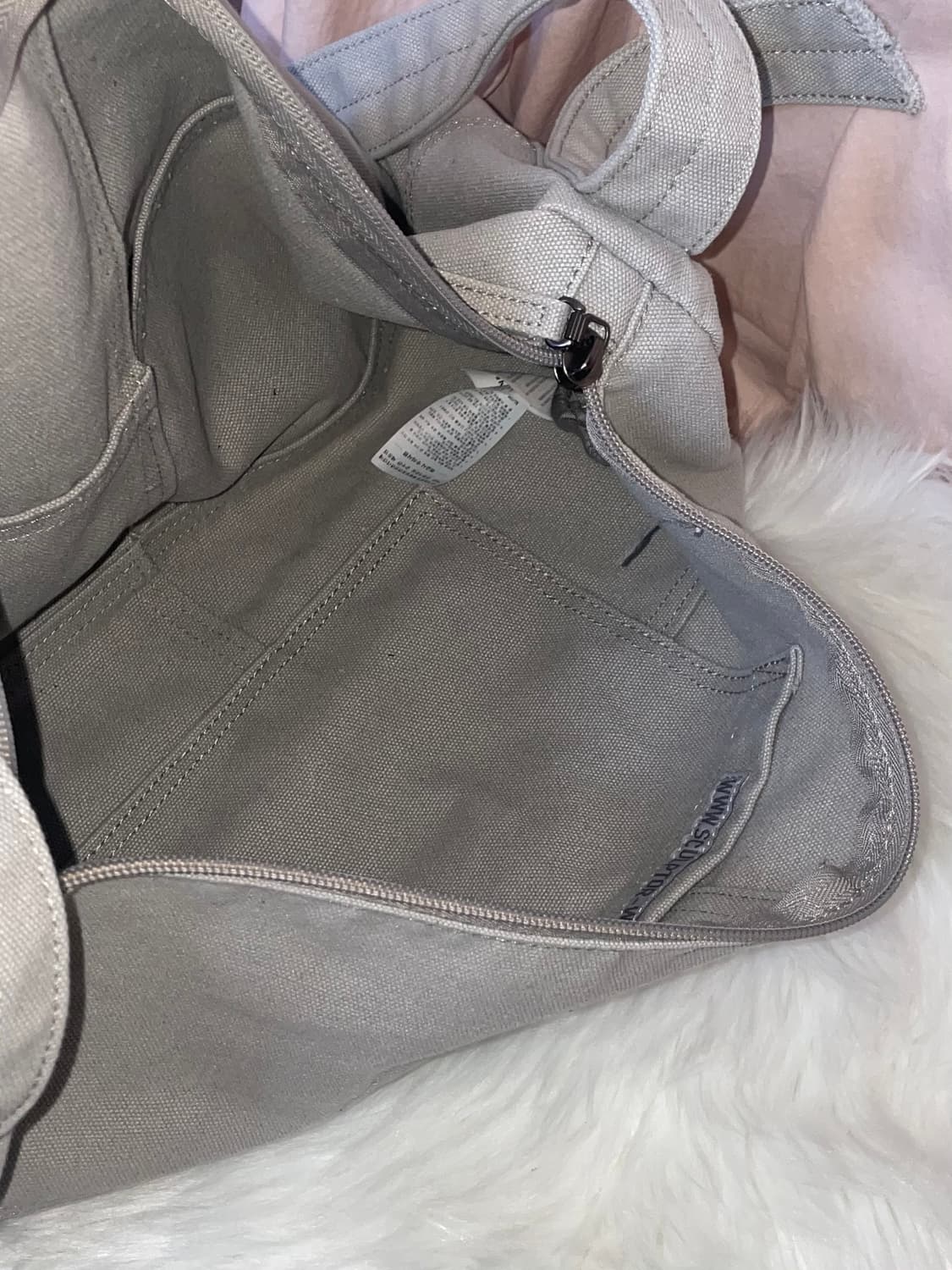 스컬프터 더플백 Vintage Canvas Duffel Bag Pale 상품이미지6