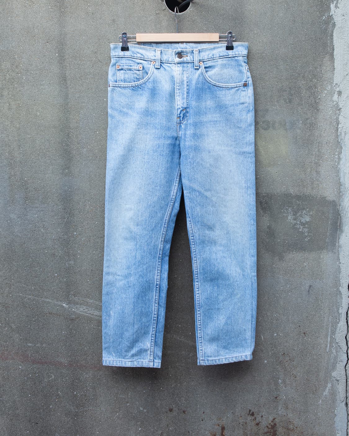 90s 리바이스 505-0217 데님 팬츠 32/36 USA made 상품이미지1