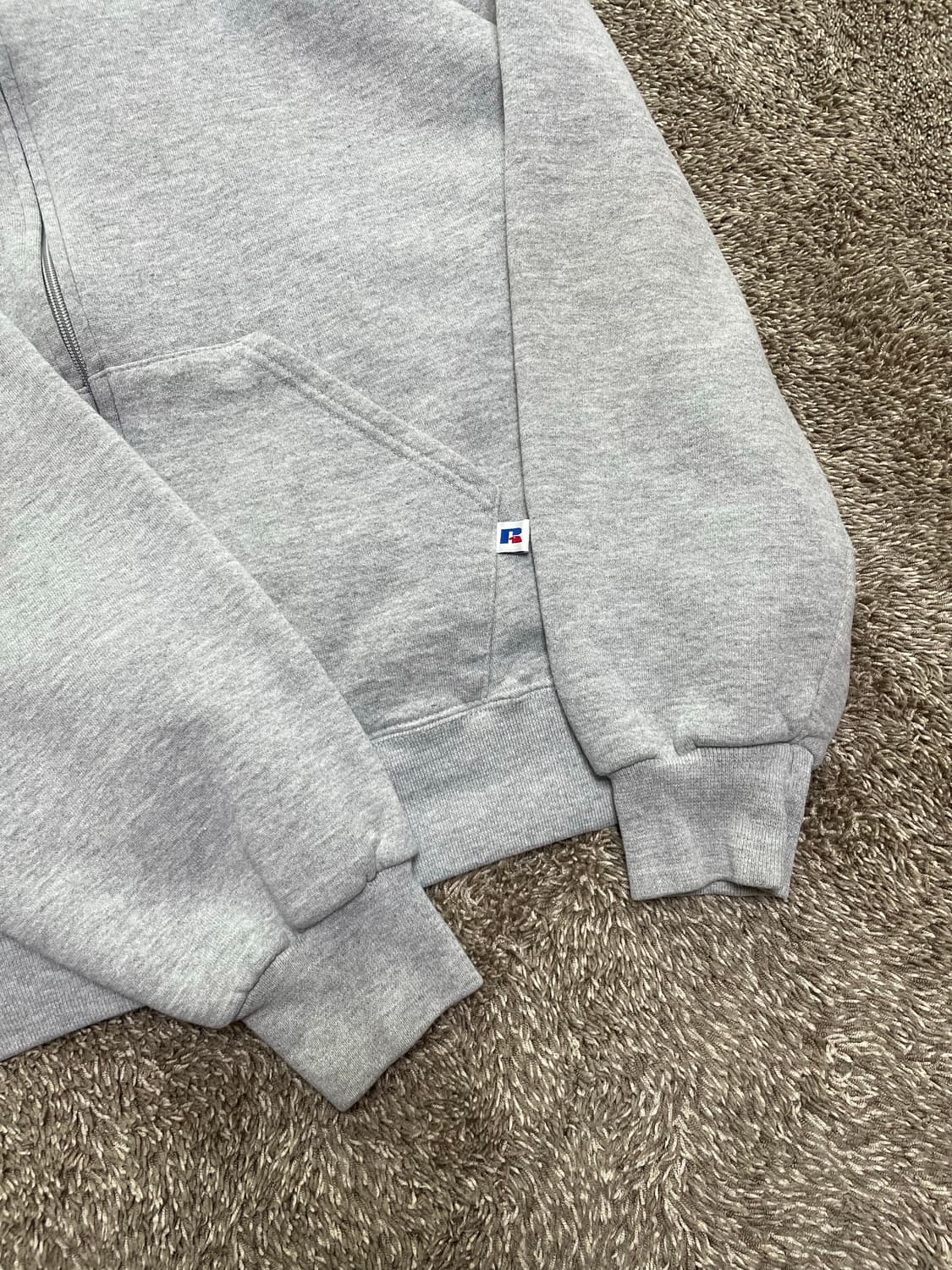 90s russell athletic hoodie zip up 상품이미지3