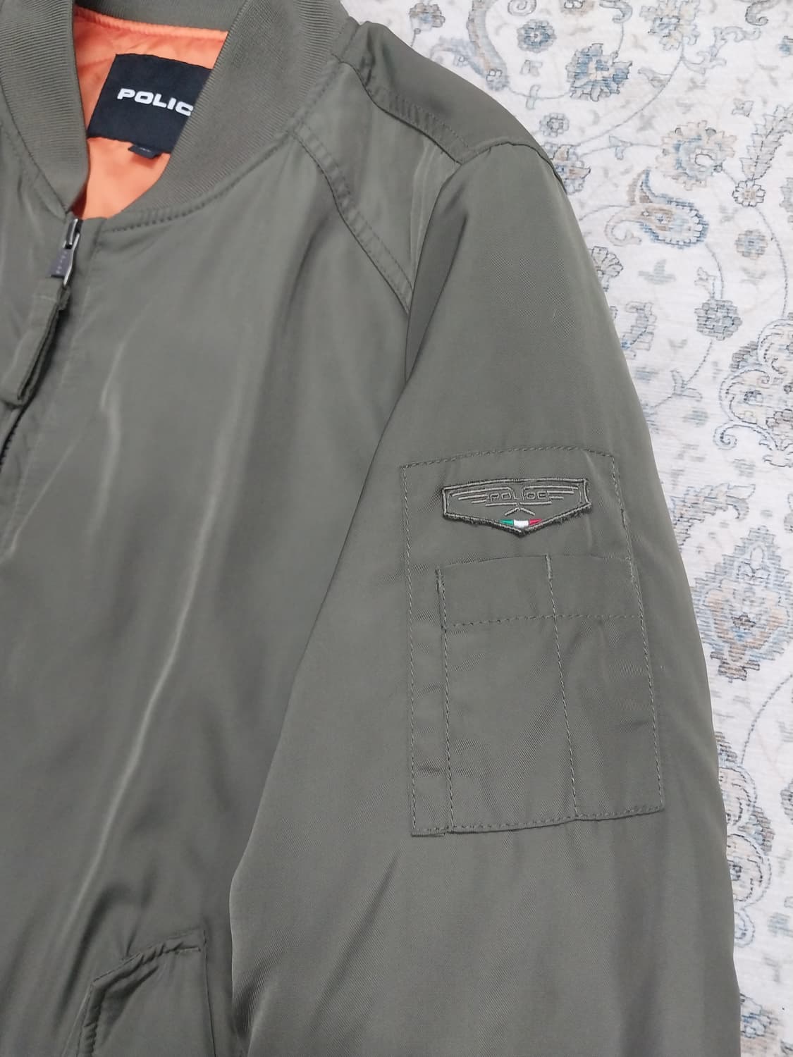 POLICE 폴리스 항공 봄버 자켓 100 상품이미지3