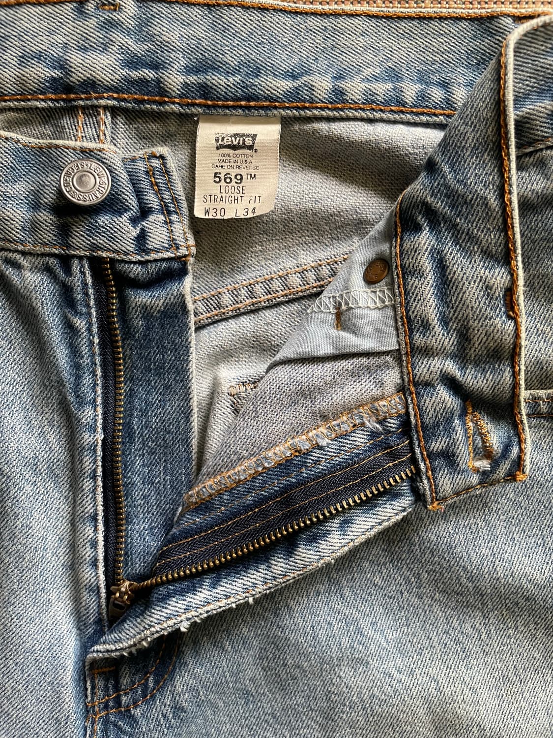 90s Levi’s 569 denim jeans 상품이미지6