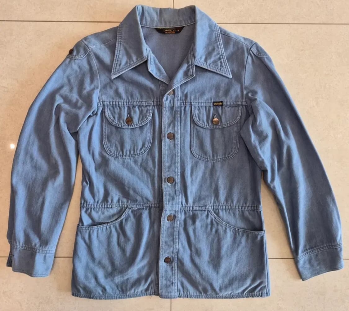 70s USA Wrangler Safari Bush Jacket (M) 상품이미지9