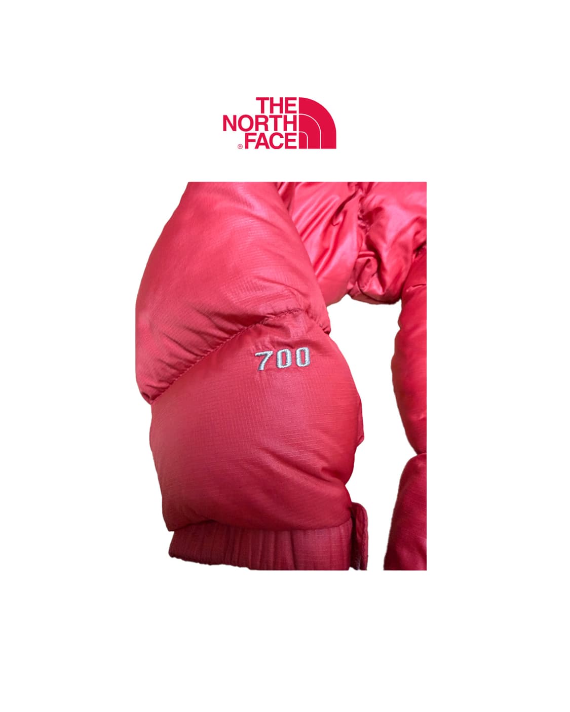 노스페이스 체리레드 700 눕시 상품이미지3