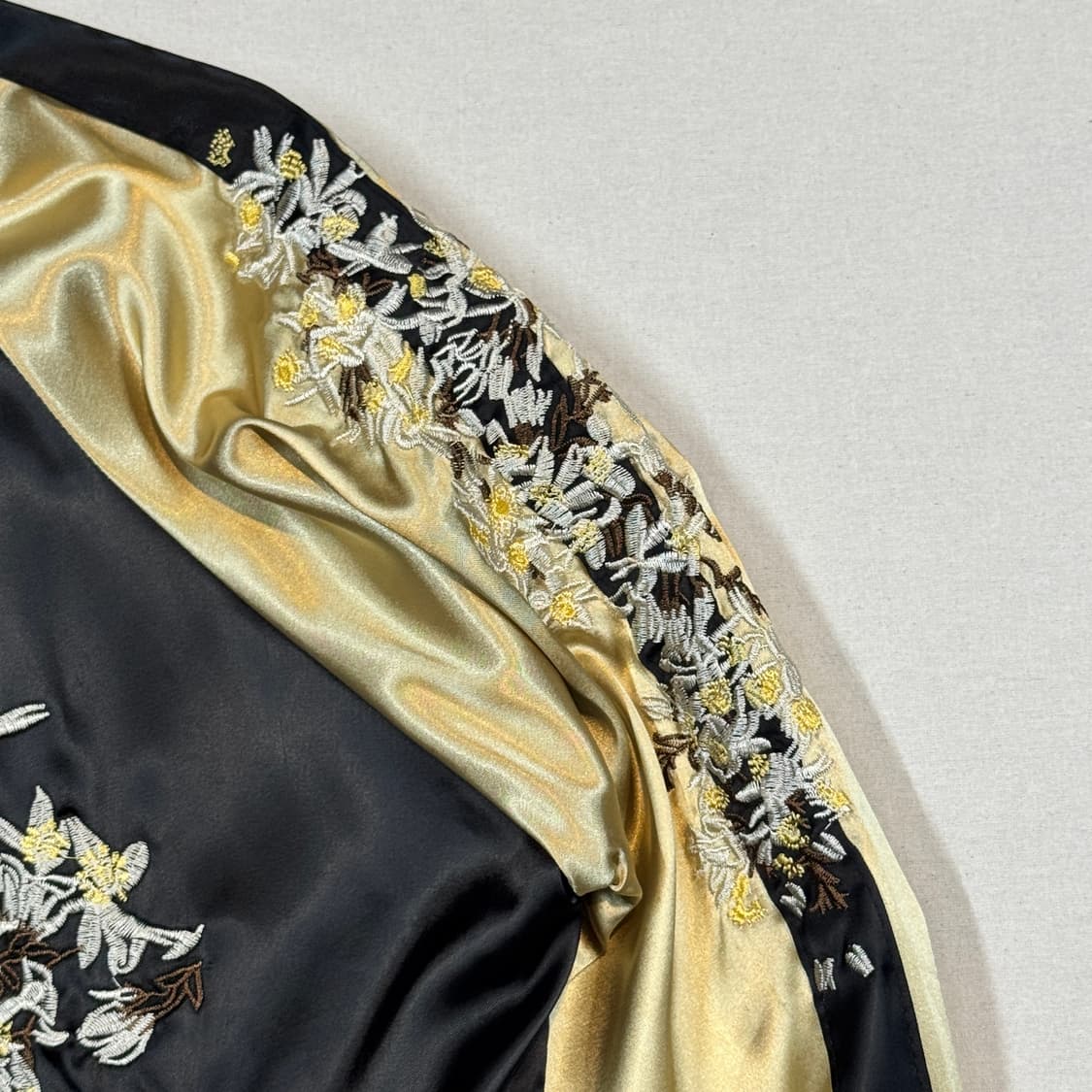 XL) 용자수 스카잔 블랙/골드 상품이미지4