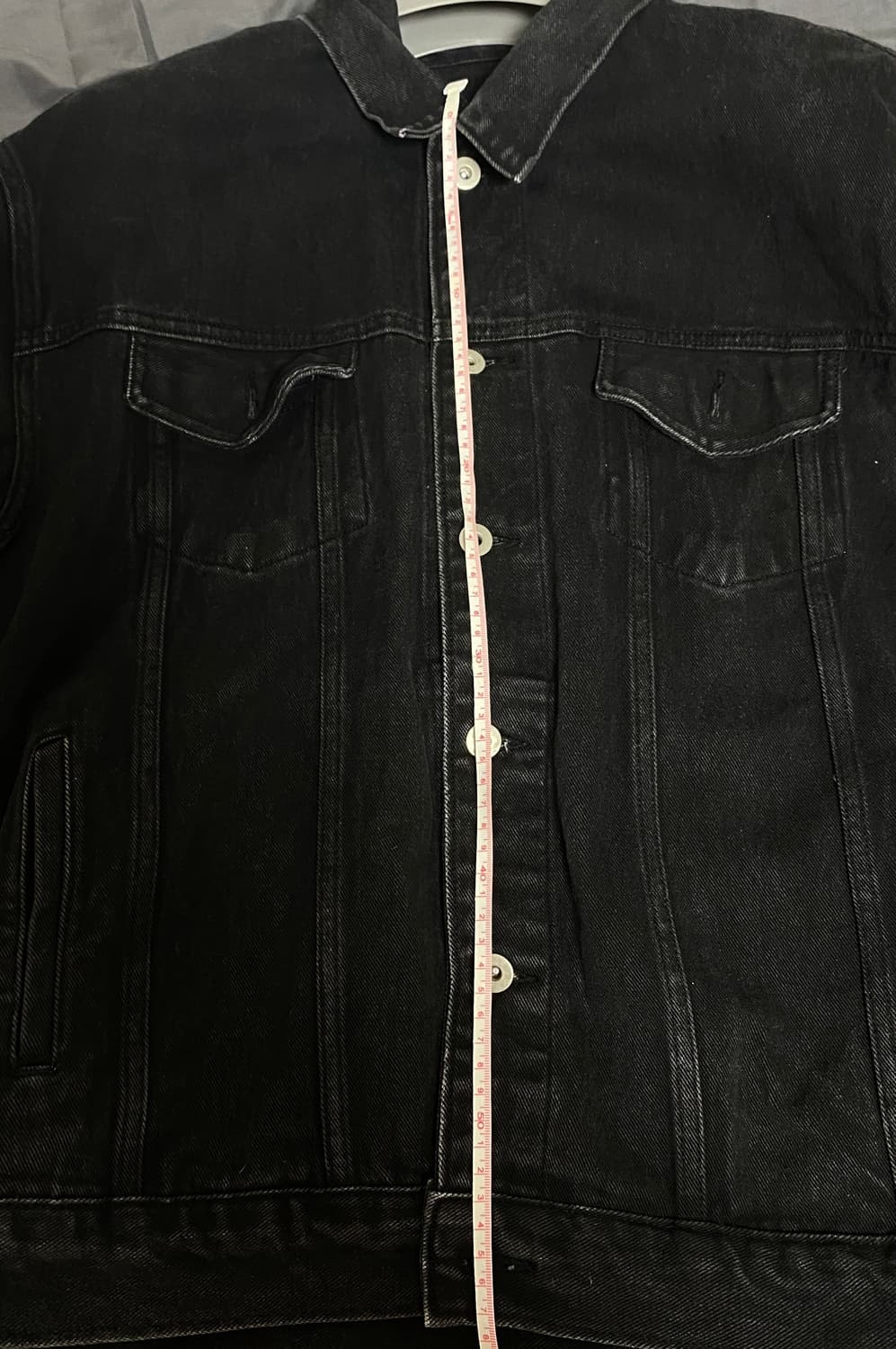 (XL)제로 XERO 트러커 데님 자켓 블랙 상품이미지6