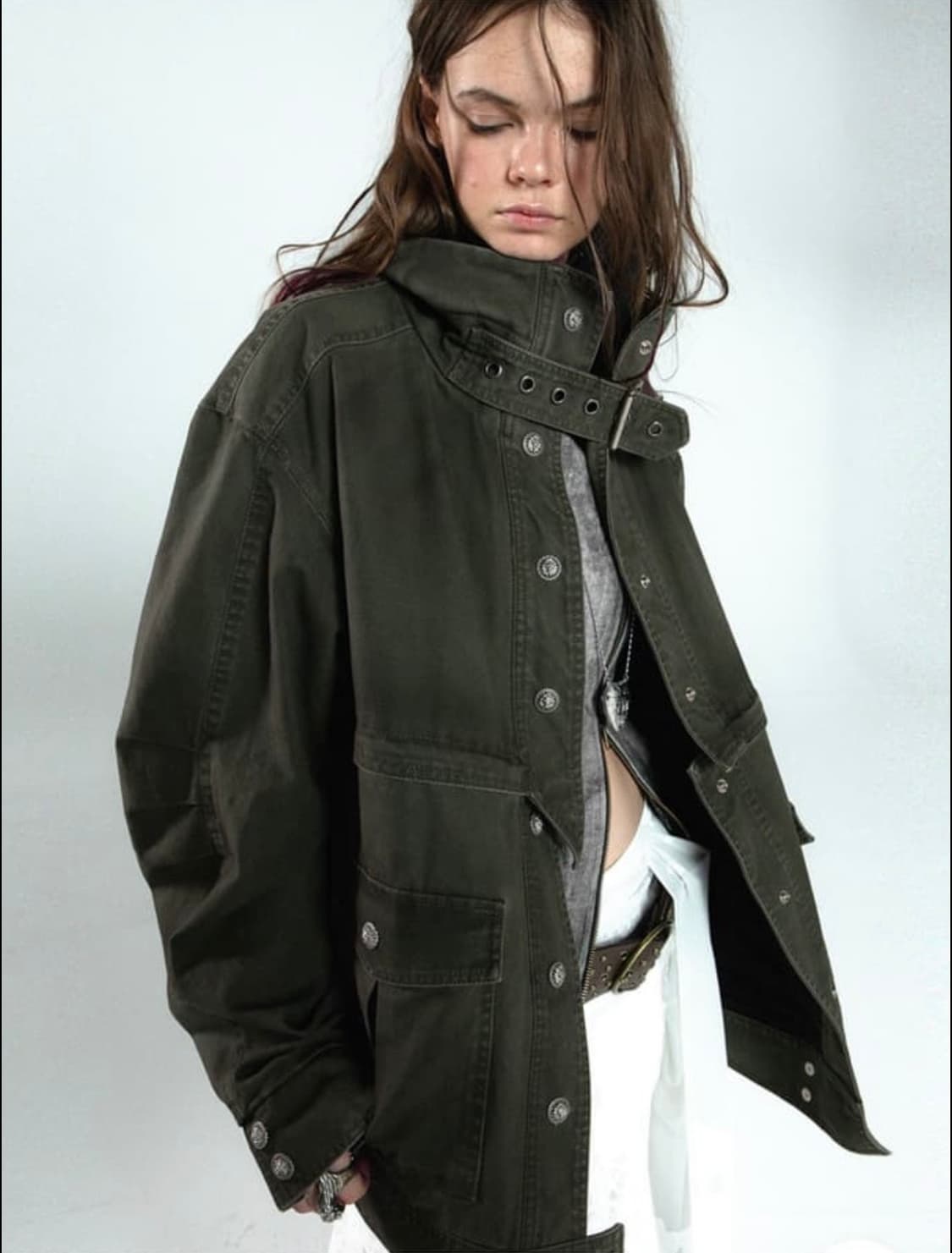 테스트메커니즘 더블 펀치 멜팅 자켓 m 상품이미지1