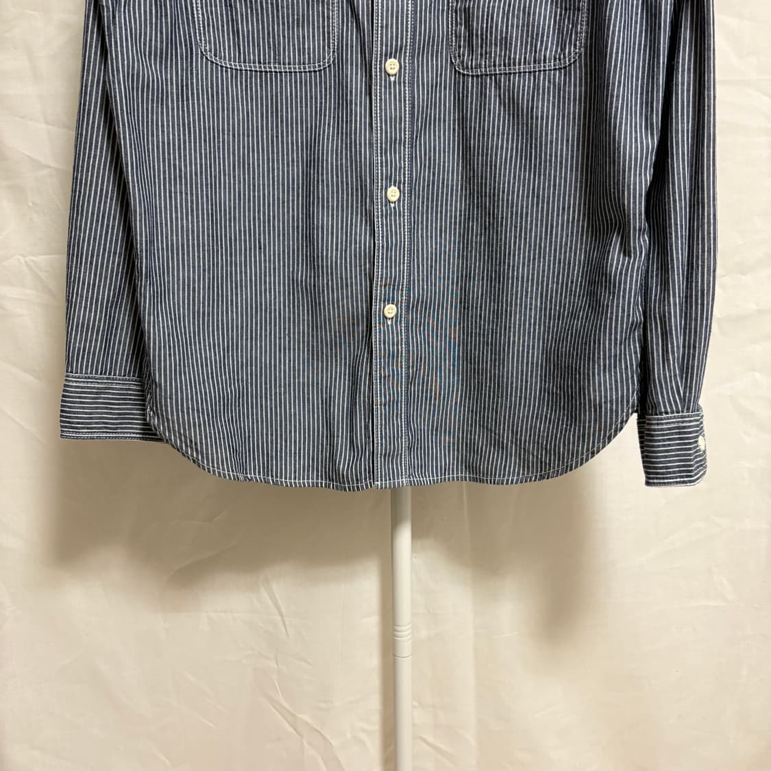 유니클로 히코리 워크셔츠 / M 상품이미지3