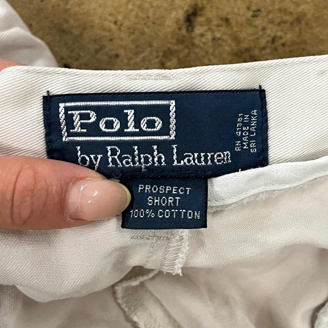 [정품/36] 폴로 랄프로렌 로고 패턴 반바지 b17 상품이미지4