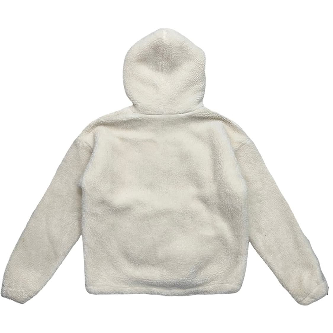 무아무아 컬렉션 아이보리 뽀글이 플리스 하프 집업 후드티 F 상품이미지7