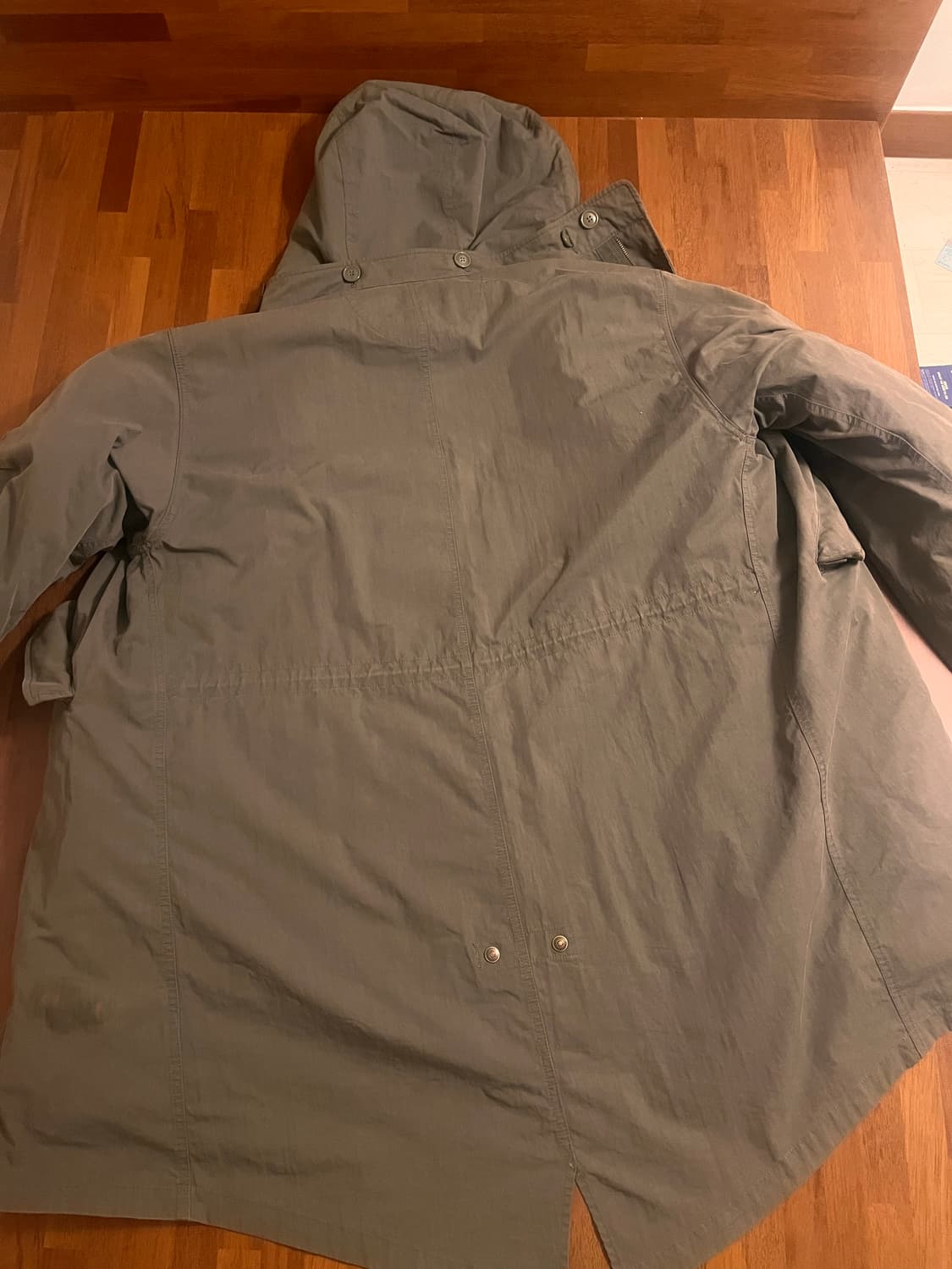 프리즘웍스 m65 피쉬테일 파카 olive컬러  상품이미지3