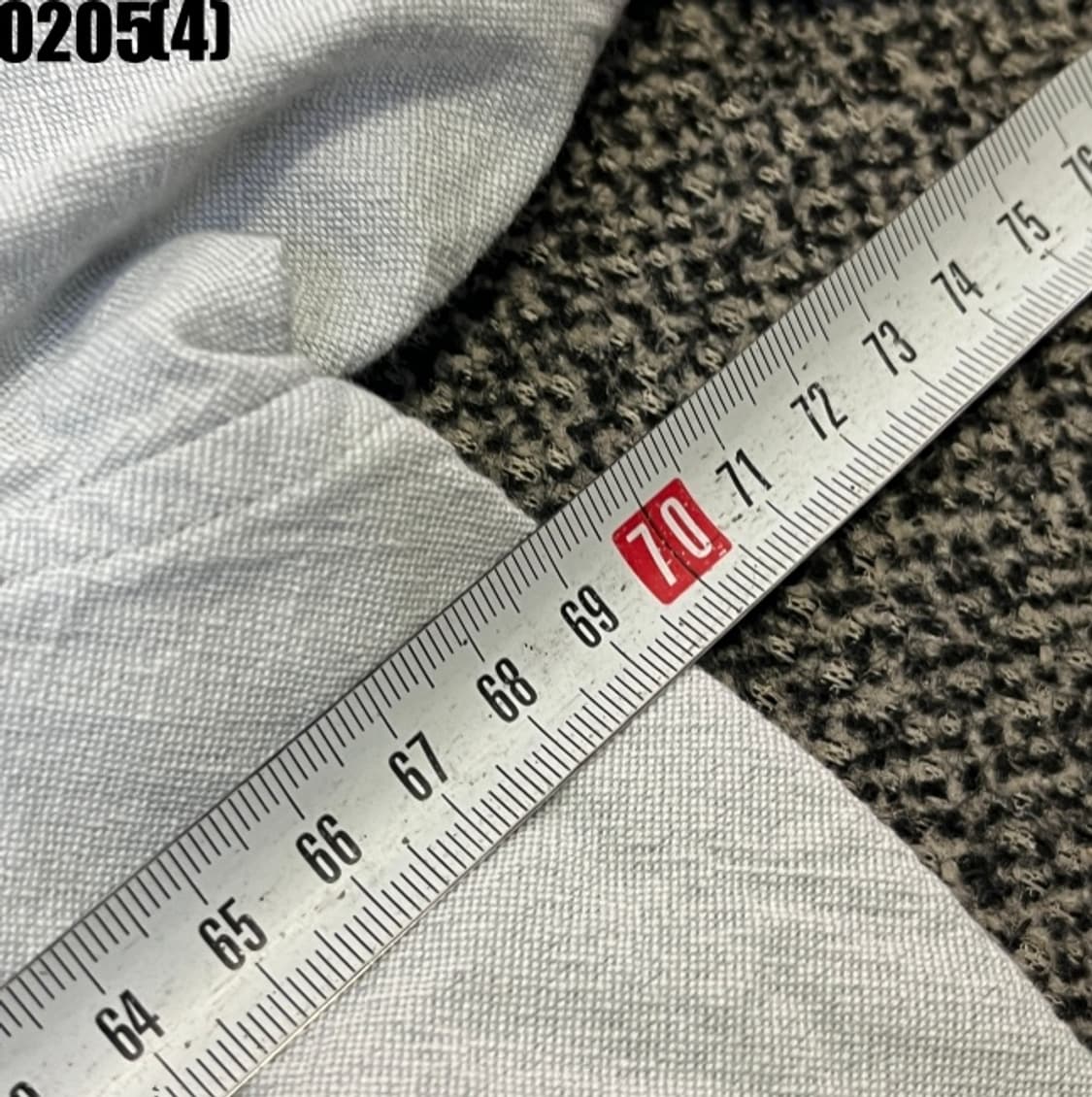 [M] 라퍼지스토어 하늘색 반팔 셔트 남방 0205(4) 상품이미지5