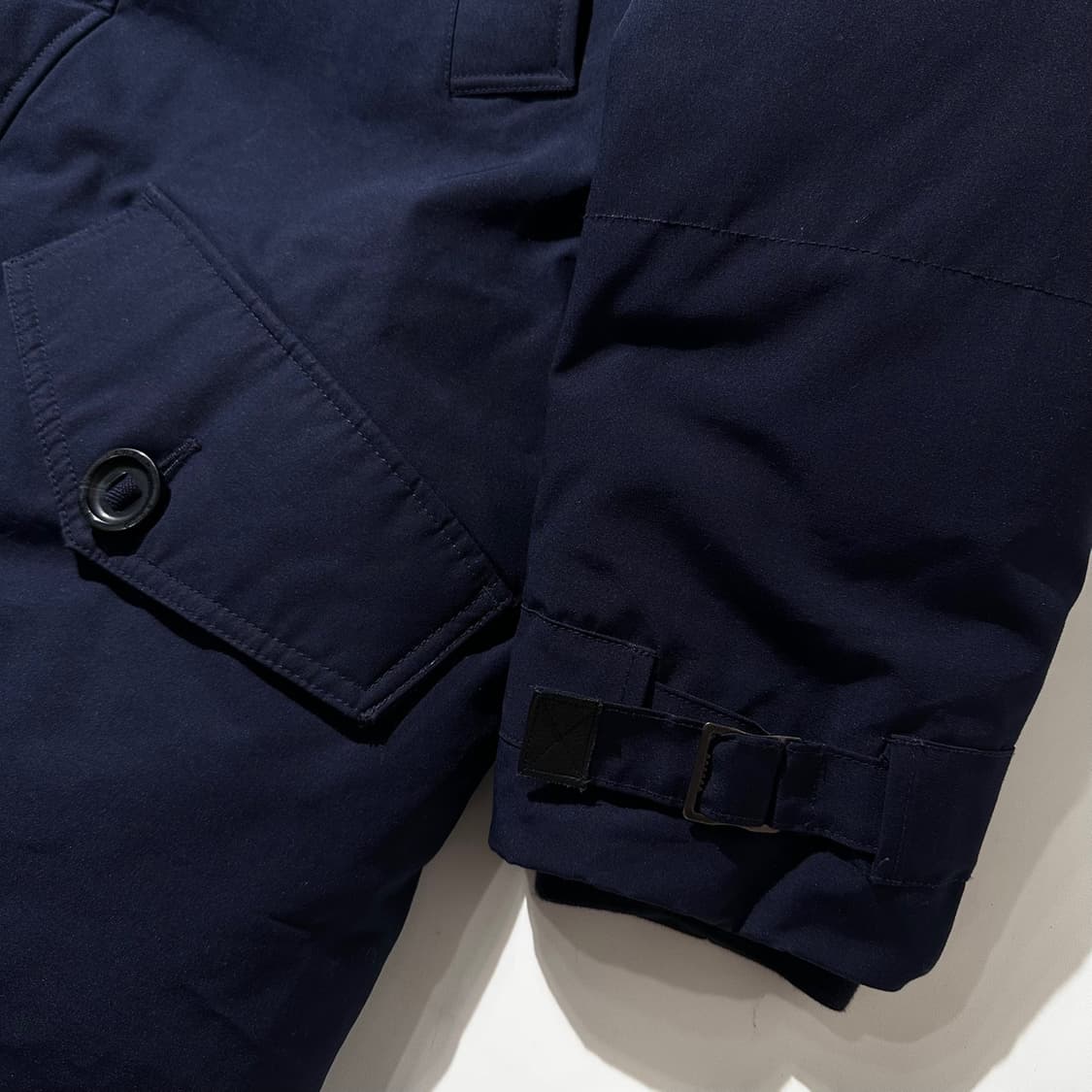 폴로 랄프로렌 사이드 로고 패치 덕다운 패딩 파카 네이비 상품이미지9