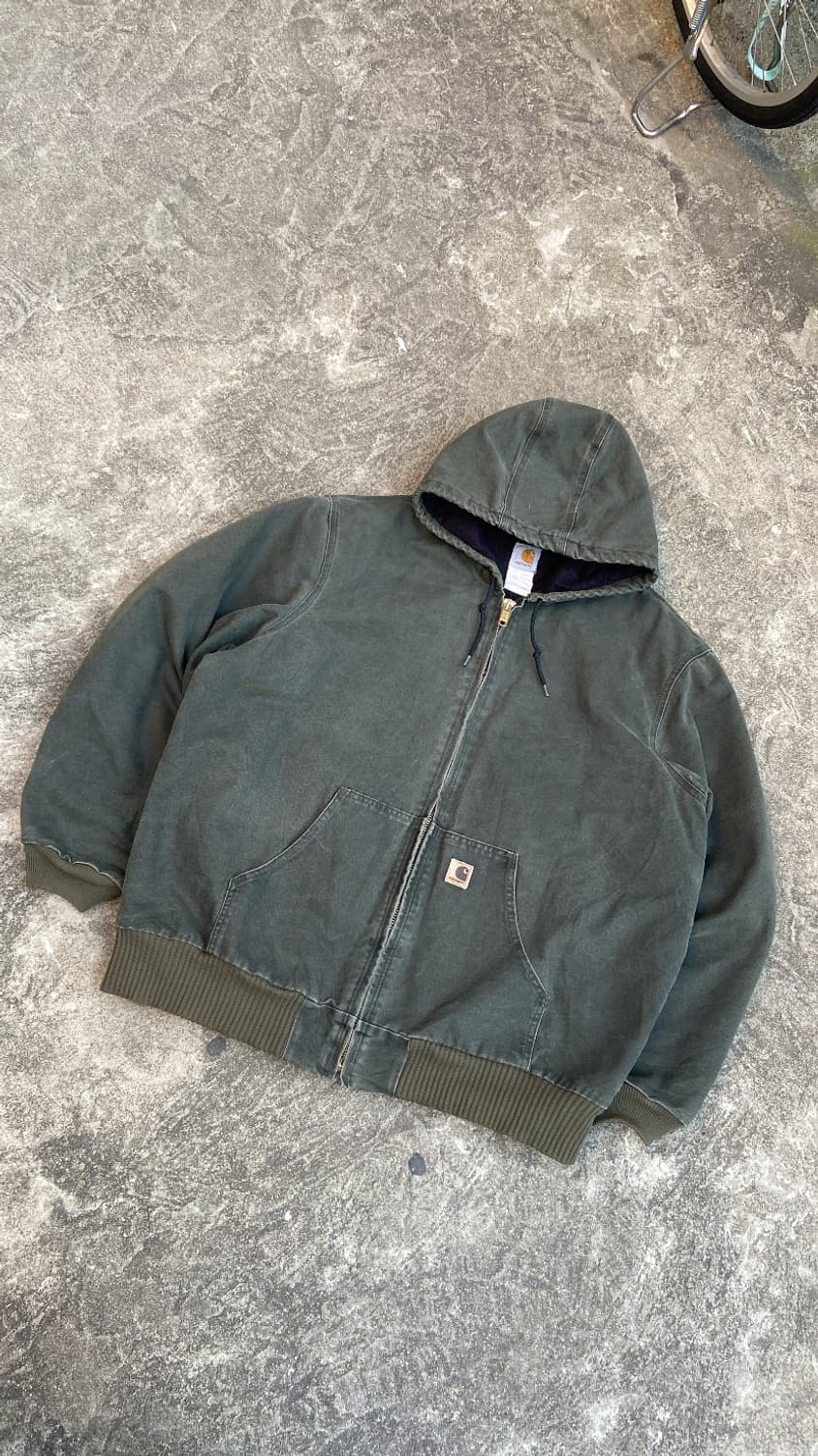 칼하트 J130 모스그린 액티브 자켓 상품이미지1