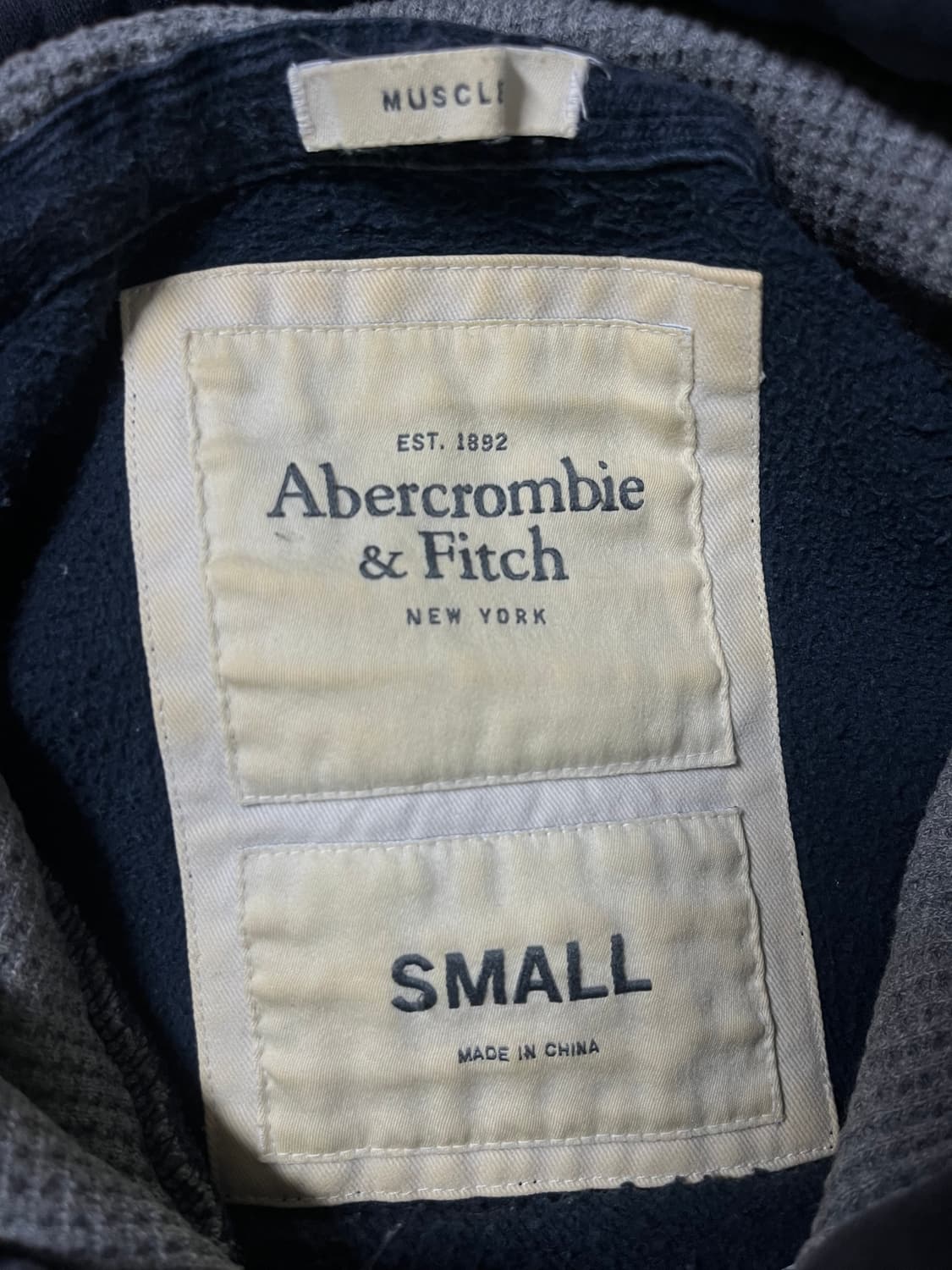 아베크롬비 네이비 후드티 상품이미지6