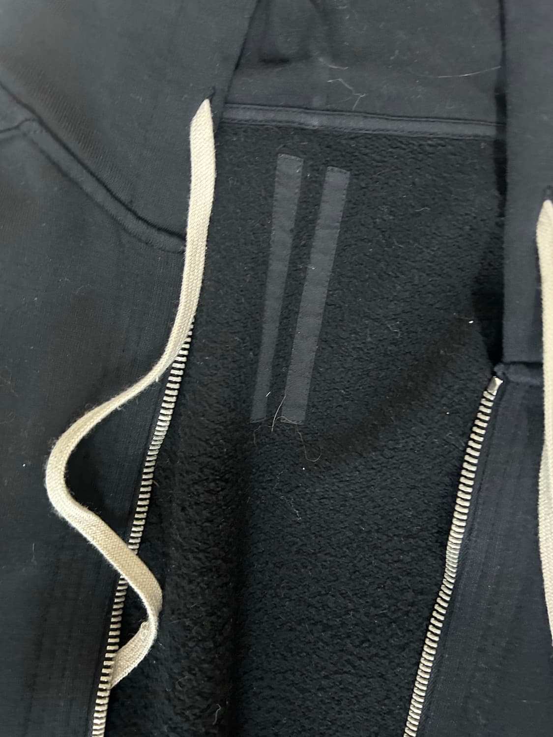 릭오웬스 롱 후드집업 판매합니다 상품이미지2