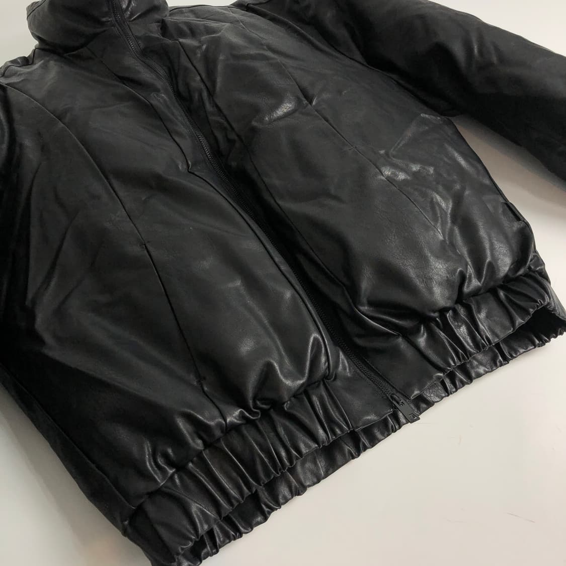 라퍼지스토어 레더 푸퍼 패딩 L 상품이미지5