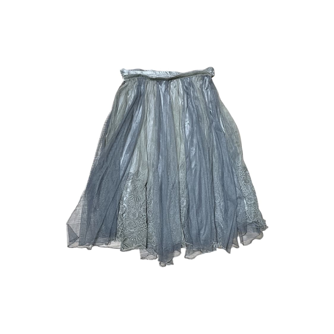 믹스 그레이 샤 스커트 상품이미지5