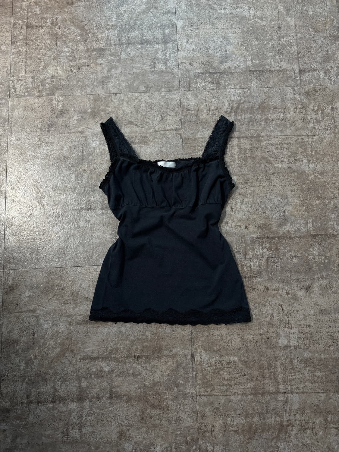 레이스 슬리브리스 버튼 스트라이프 스커트 2pcs SET 상품이미지5