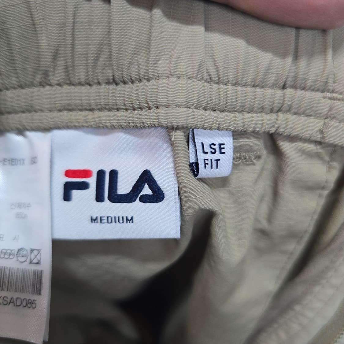 휠라 FILA 남자 카고팬츠 반바지 베이지 M 상품이미지6