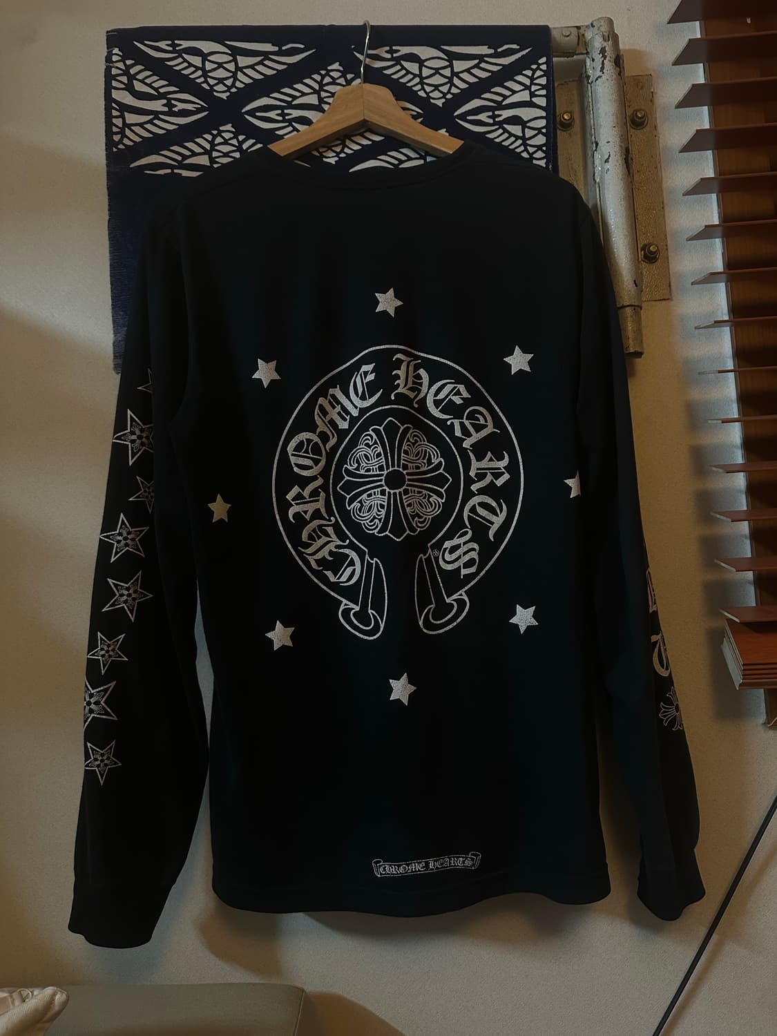 [M] 90s Chrome Hearts 스타 프린팅 롱슬리브 상품이미지3