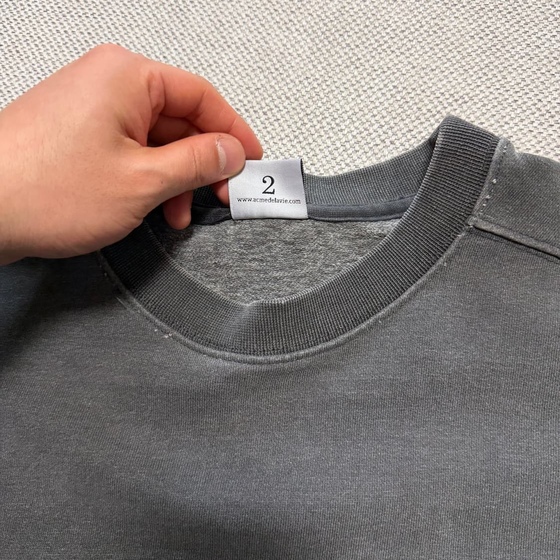 아크메드라비 피그먼트 유니콘 맨투맨 상품이미지3