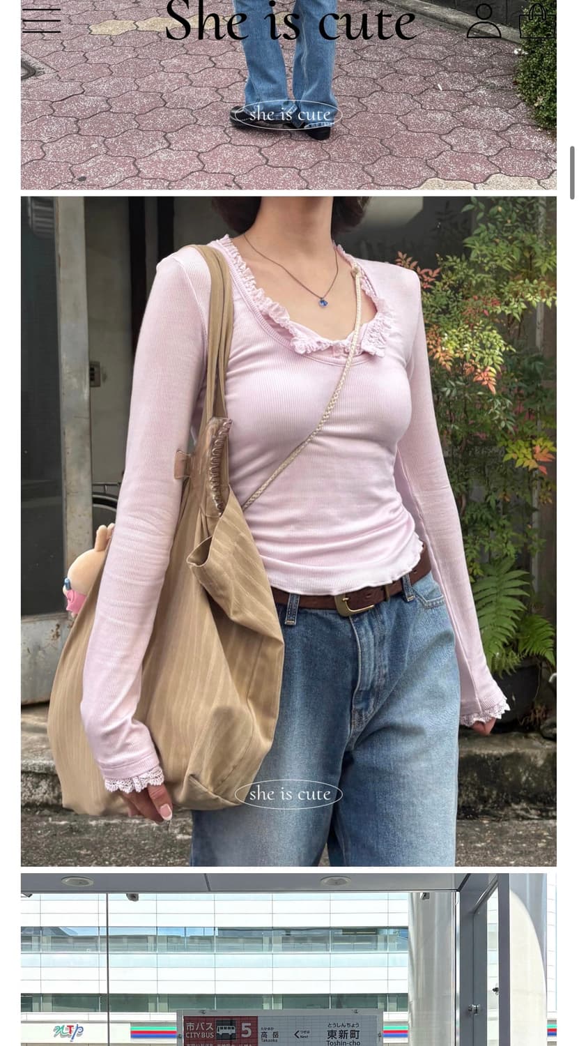 sheiscute 엔젤라티(baby pink) 상품이미지2