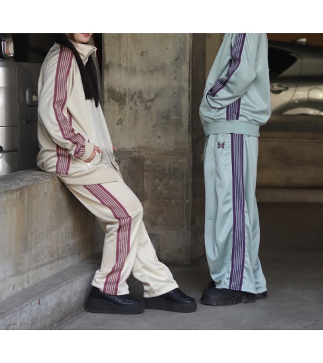 S 미개봉) 니들스 H.D. 트랙 팬츠 폴리 스무스 HD QV311 상품이미지5