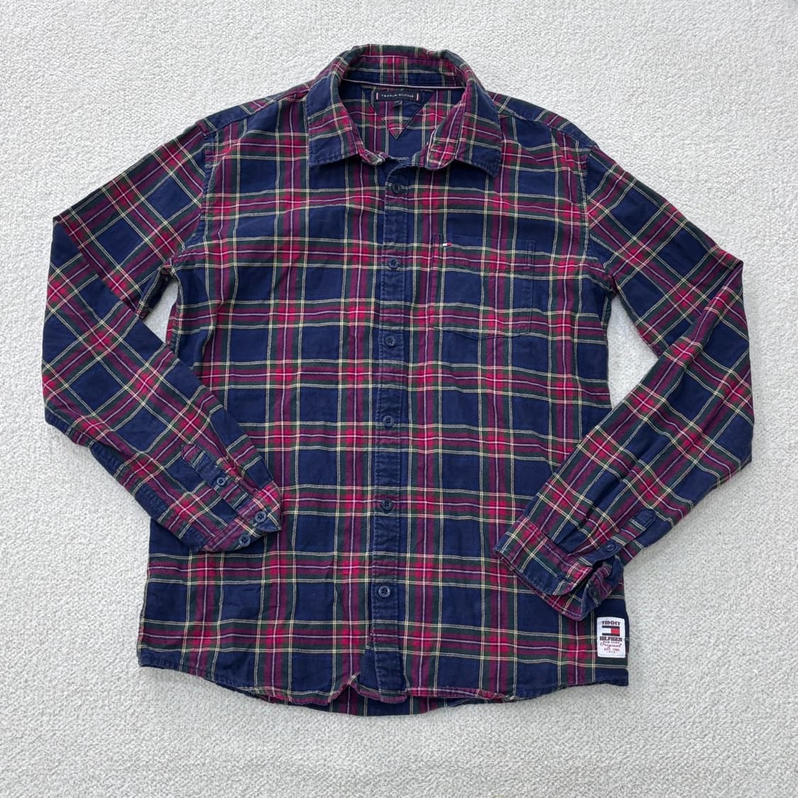 176 타미힐피거 플란넬 셔츠 0310E 상품이미지1
