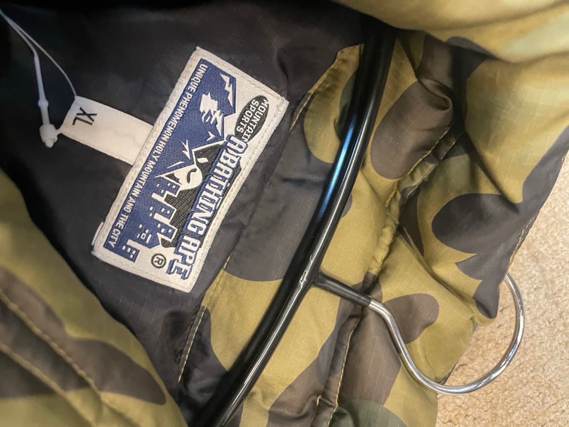 베이프 패딩 상품이미지1