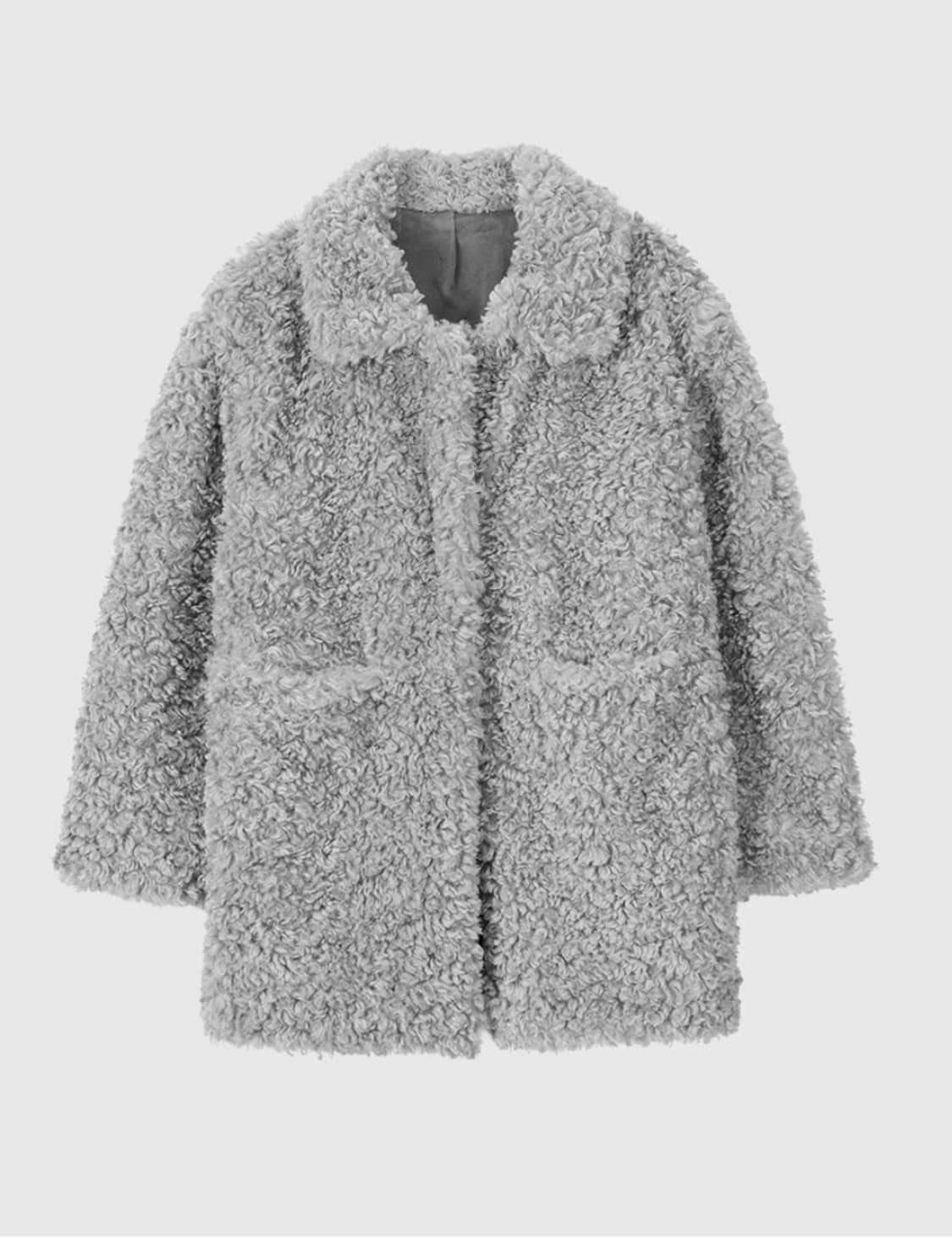 비터셀즈 퍼자켓 그레이 상품이미지1