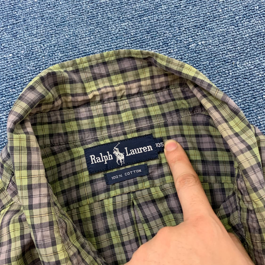 폴로 랄프로렌 체크셔츠 상품이미지9