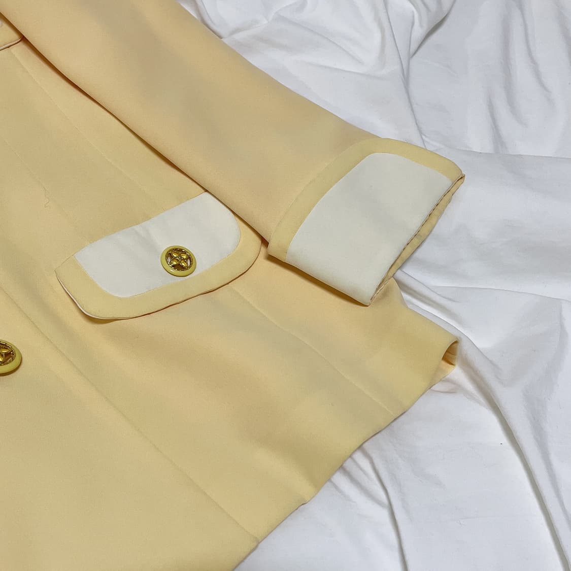 빈티지 ) 아프리콧 레트로 자켓 상품이미지3