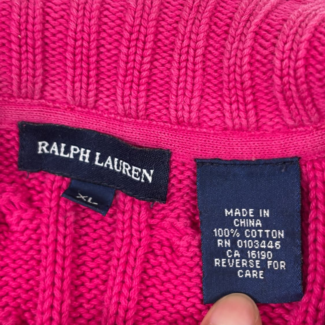 폴로 니트 집업 상품이미지6