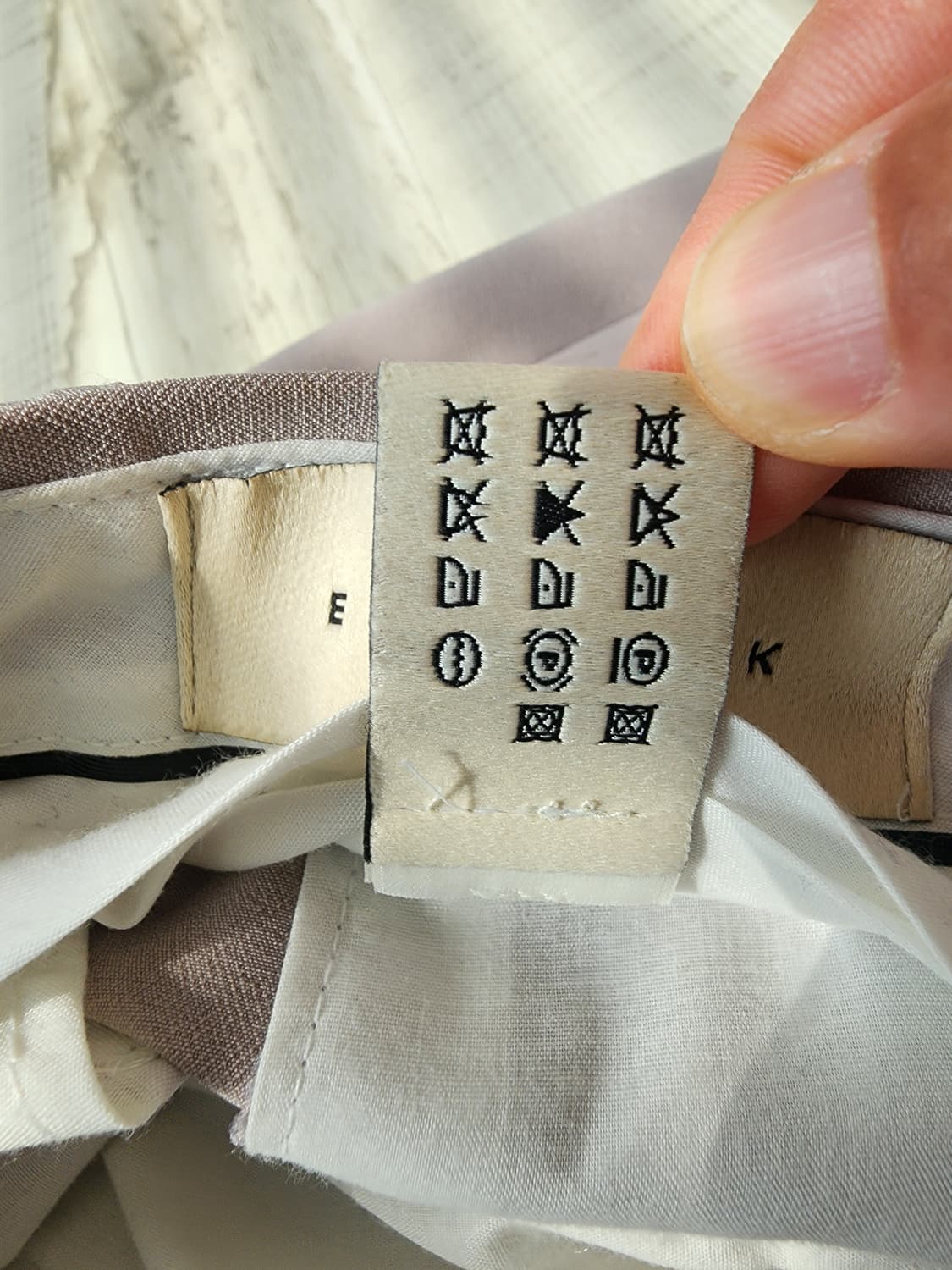 EVERICK 남성 슬렉스 팜. S(30~31인치)사이즈 남자 정장 바지 상품이미지6