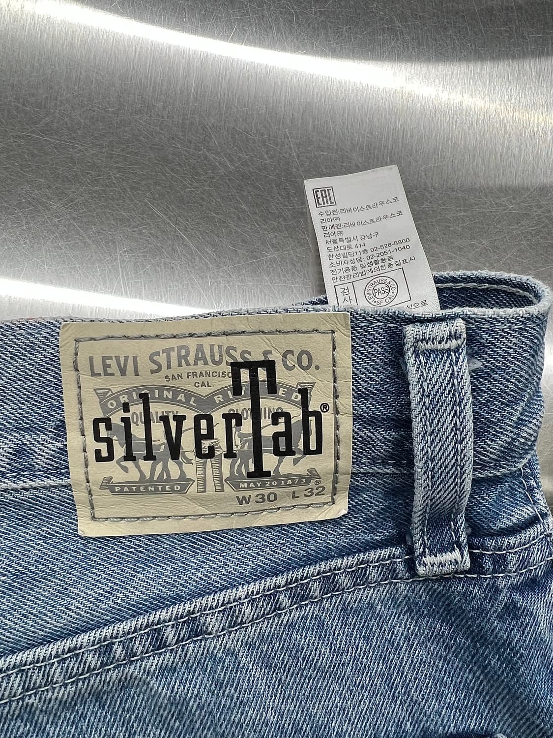리바이스 실버탭 스트레이트 데님 팬츠 상품이미지10